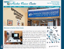 Tablet Screenshot of harlemvisioncenter.com